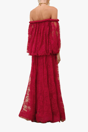 Luna Lace Billow Gown