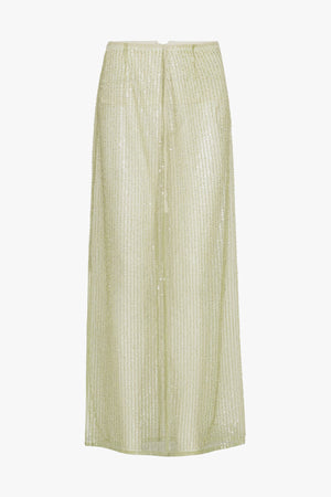 Sequin Maxi Skirt