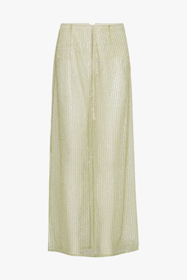 Sequin Maxi Skirt