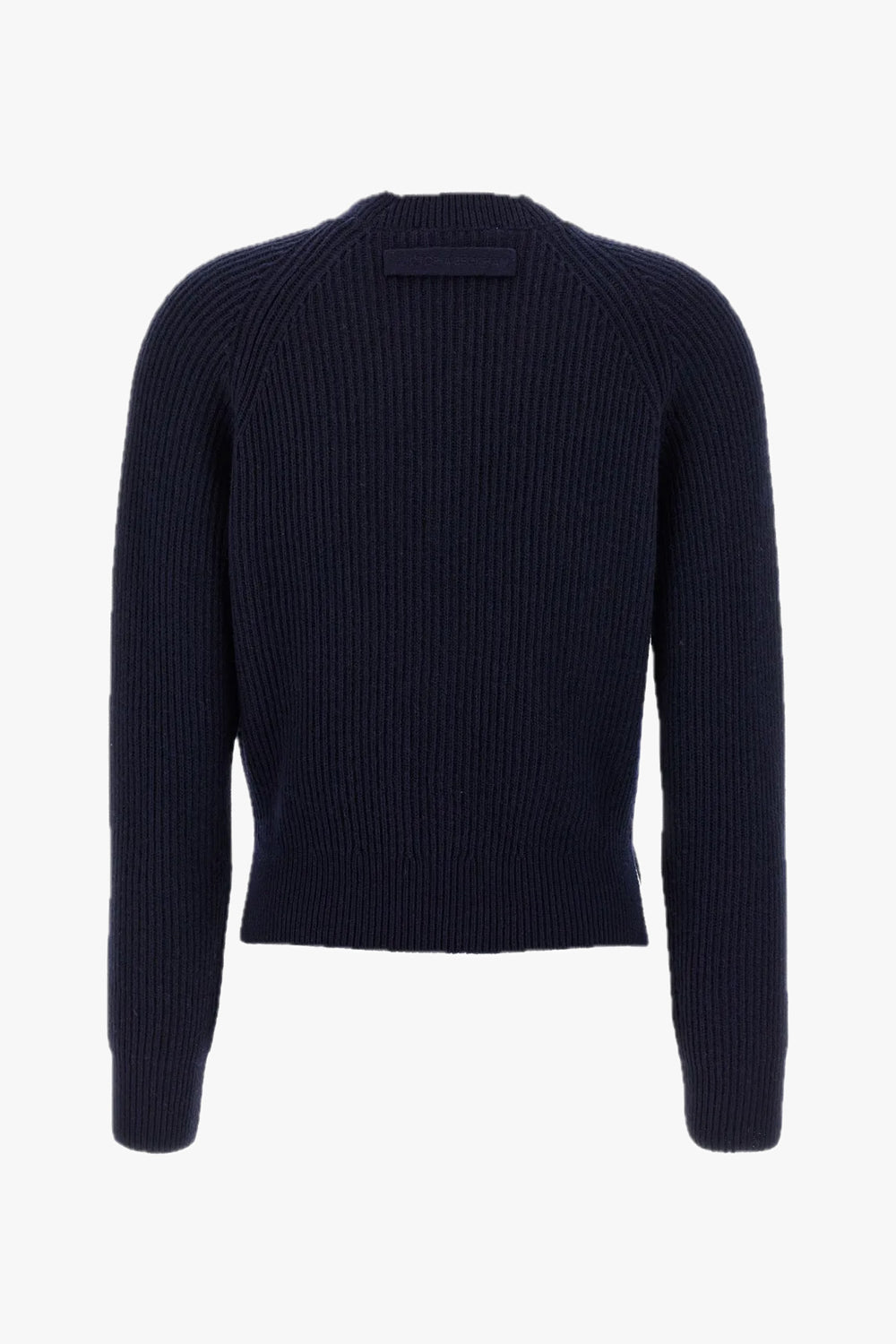 Stepped Hem V-neck Cardigan