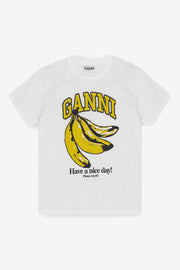 Basic Jersey Banana Relaxed T-skjorte