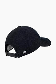 Navy Wool Tech Caps