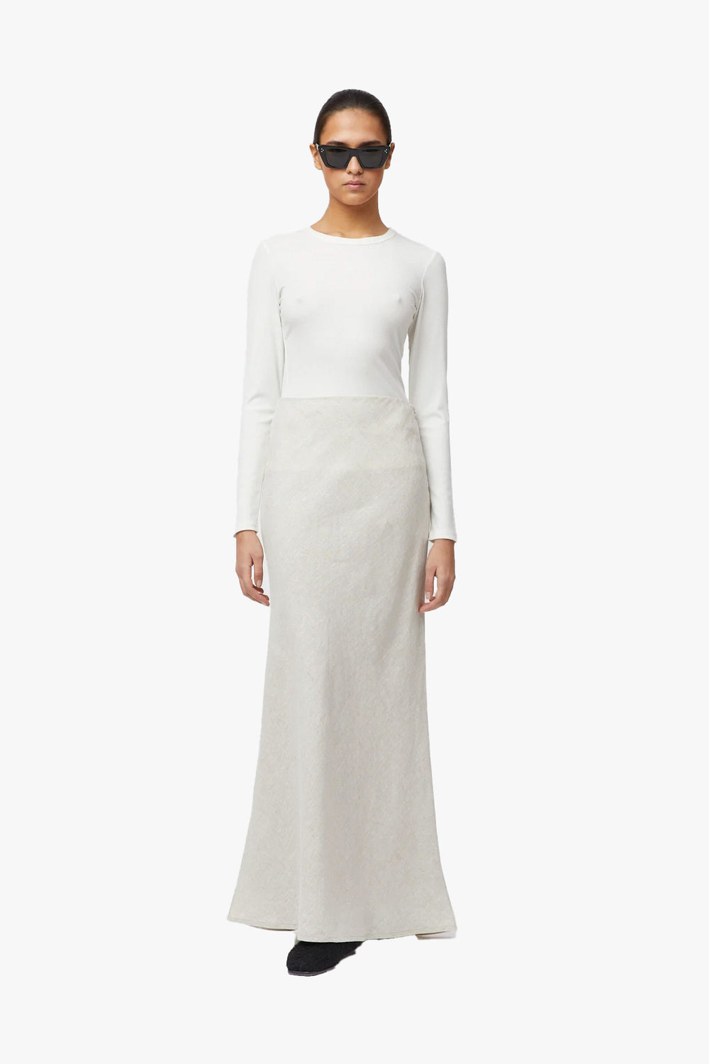 Esplanade Linen Skirt