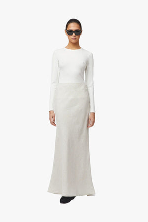 Esplanade Linen Skirt