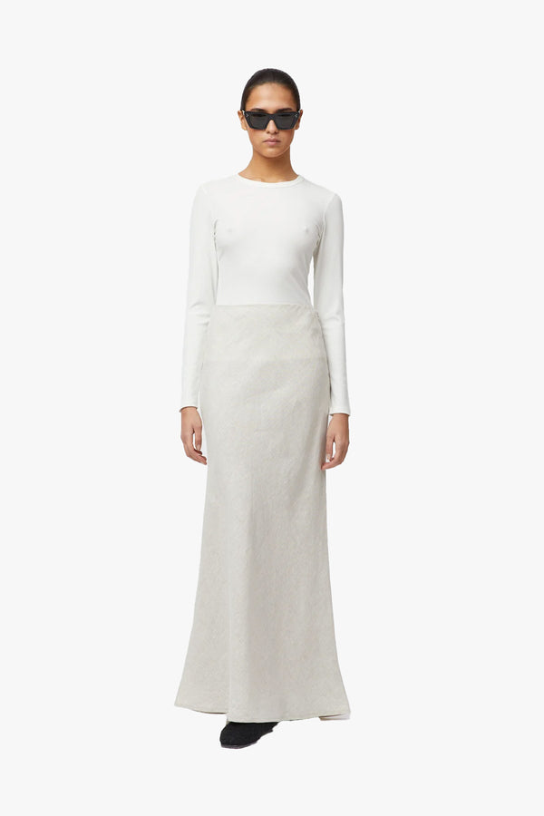 Esplanade Linen Skirt