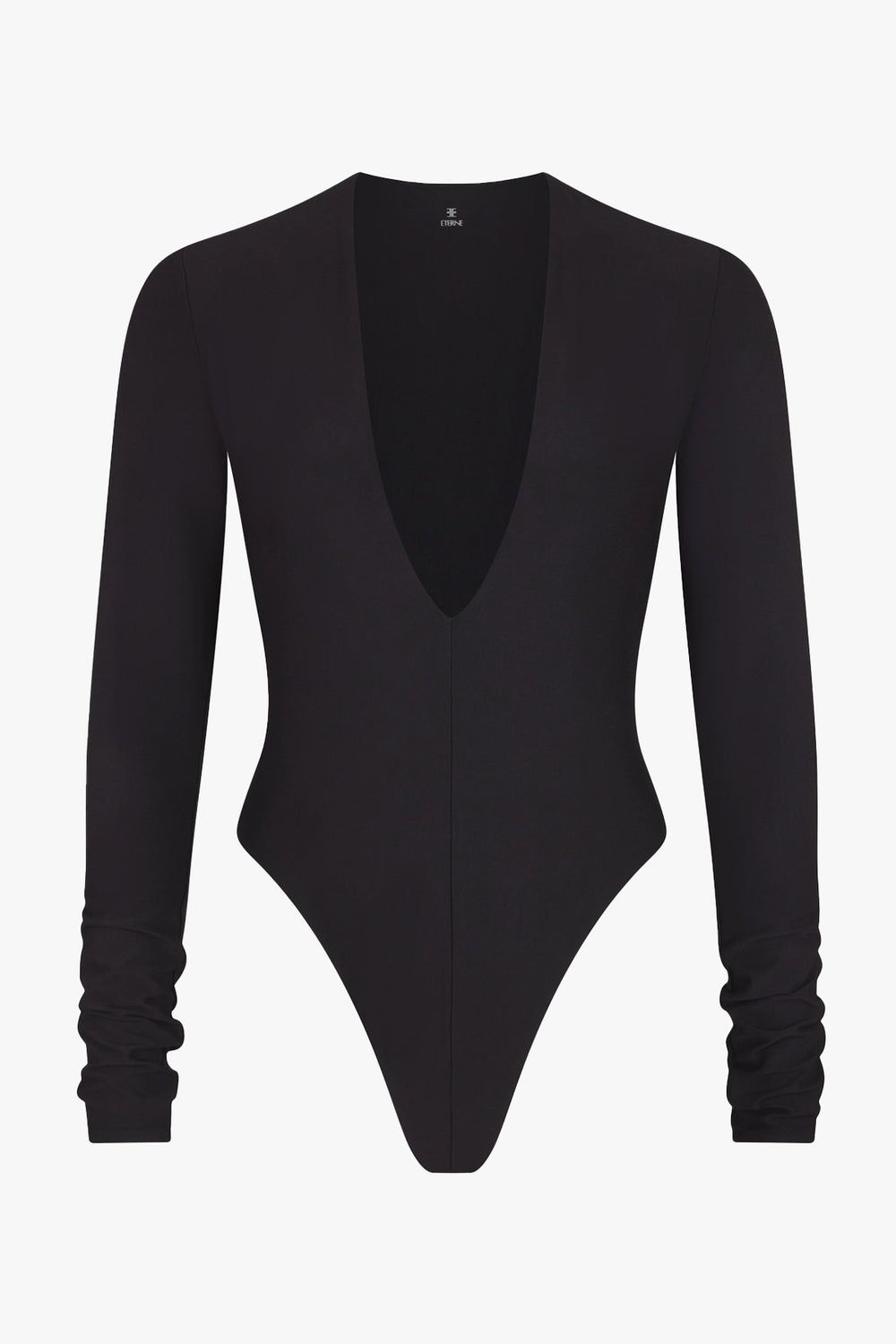Long Sleeve Deep V Bodysuit