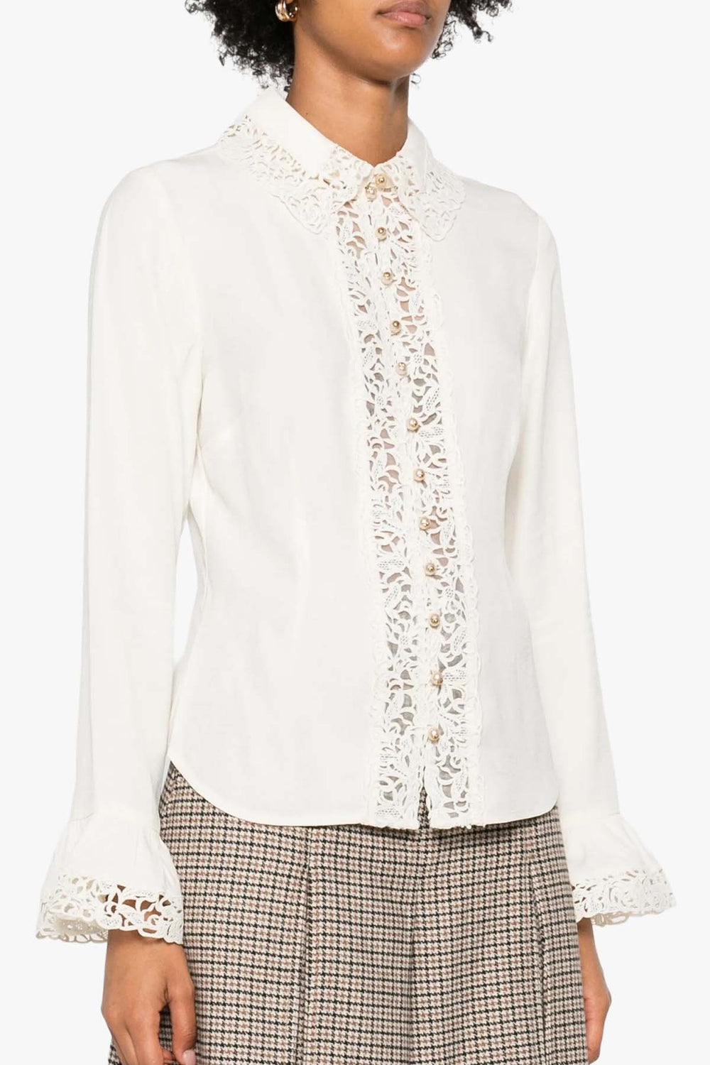 Lace Trim Shirt