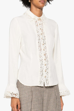 Lace Trim Shirt