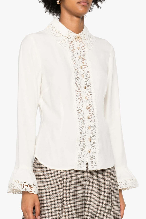 Lace Trim Shirt