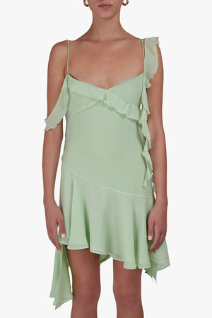 Miranda Ruffle Mini Dress
