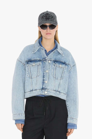 W Cropped Denim Jacket