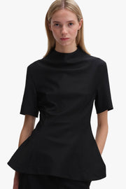 Suiting Peplum Top