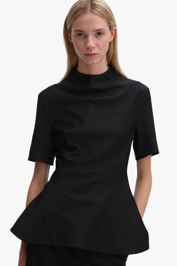 Suiting Peplum Top