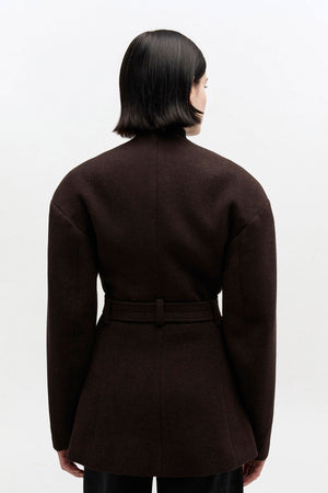 Peacoat Wool Fitted Jacket