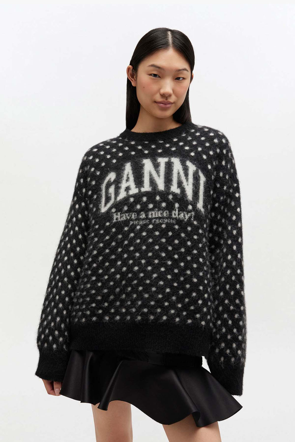 Heavy Brushed Alpaca Oversized Sweater