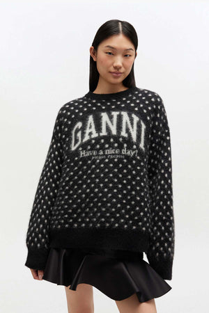 Heavy Brushed Alpaca Oversized Sweater