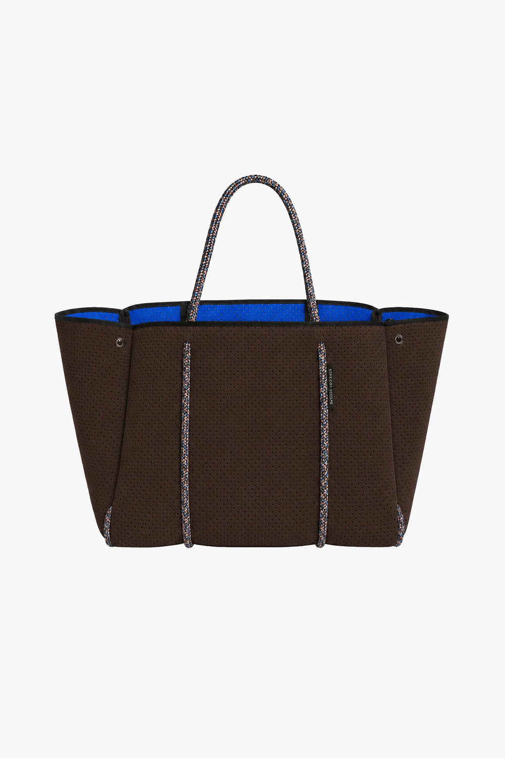 Escape tote in cacao / electric