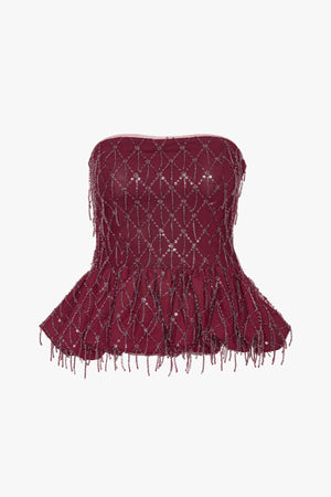 Sequins Bubble Top
