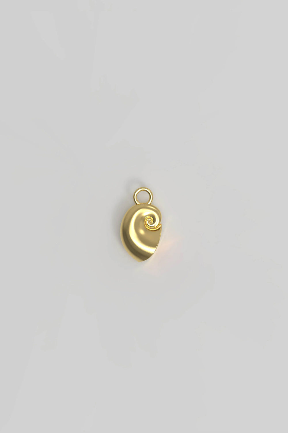 Shell Charm - gold
