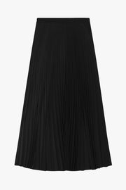 Pleated Midi Skirt