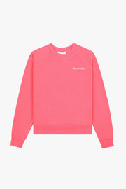 Serif Logo Soft Crewneck