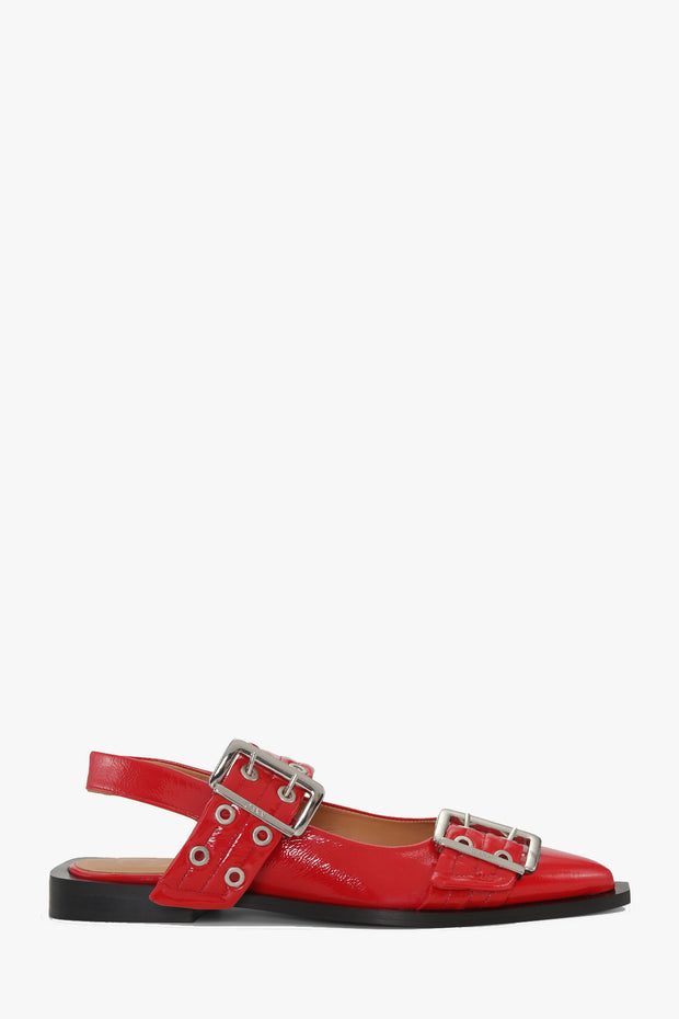 Chunky Buckle Ballerina Naplack