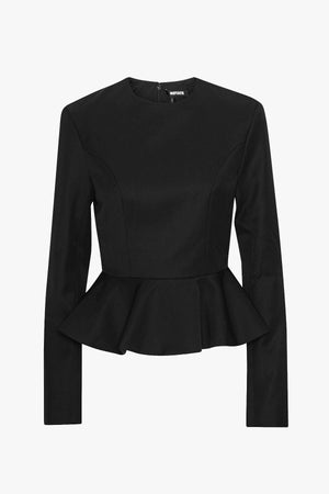 Peplum Ls Top