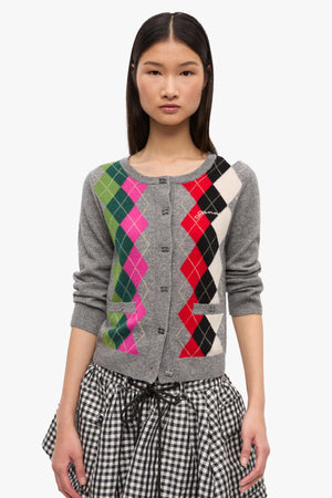 Cashmere Wool Mix Cardigan