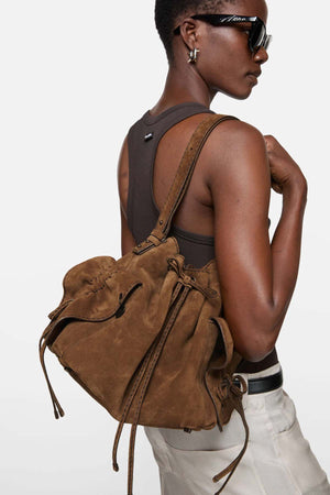 Multipocket Bucket Suede