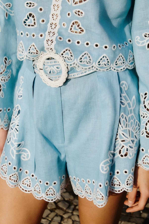 Romantic Richelieu Shorts