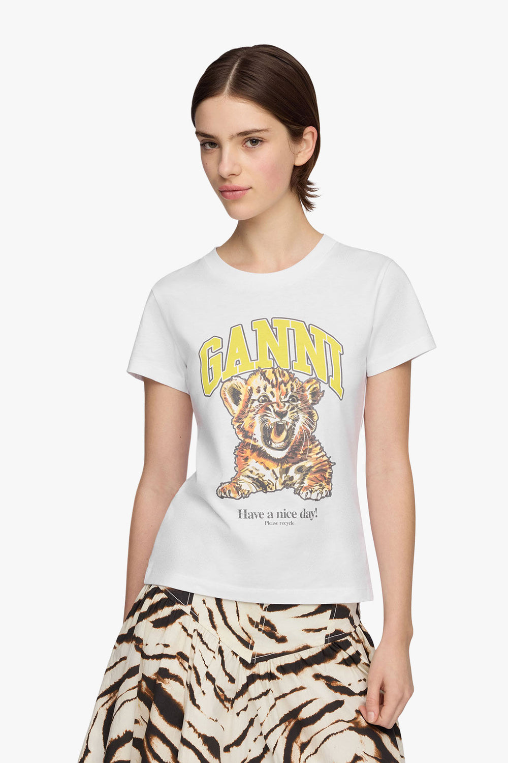 Basic Cotton Jersey Baby Fit Tiger