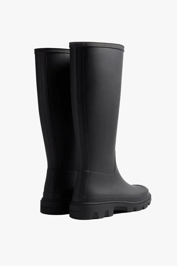 Unisex Downpour Tall Boot in Black