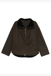Zipped Funnel Jacket