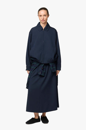 Tailored Blouson Zip Up Jacket