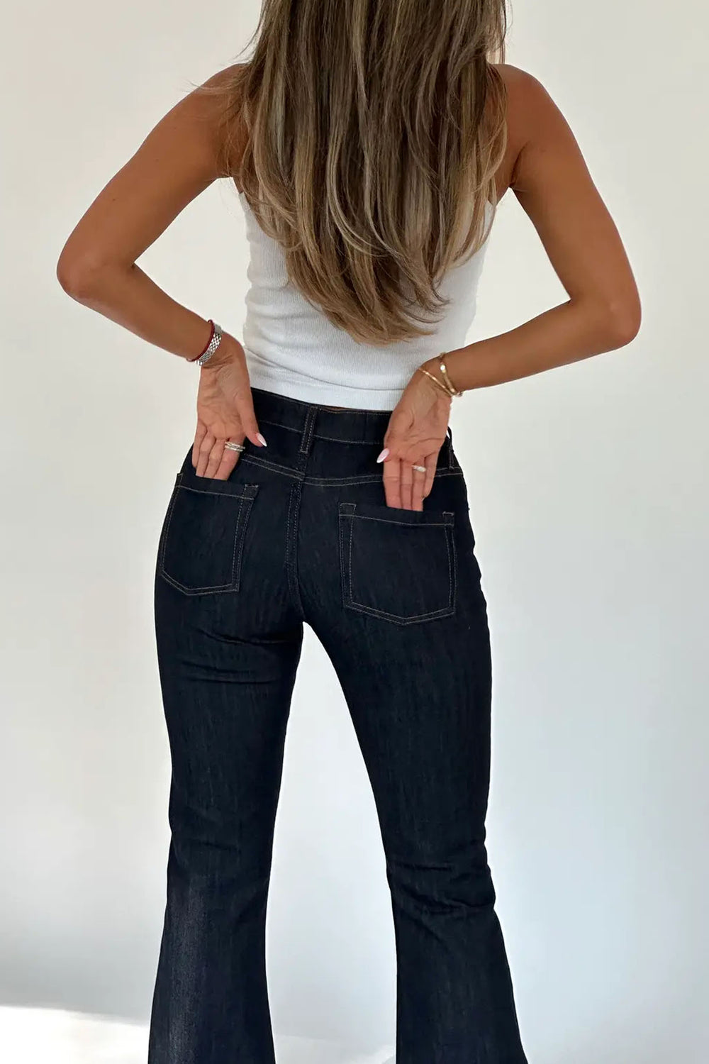 Bianca Flared Denim Tall