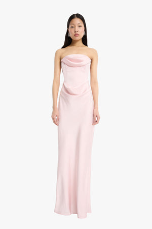 Corsage Long Dress