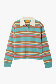 Cropped Stripe Rugby