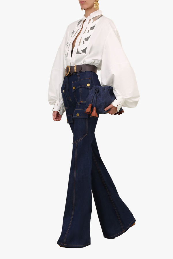 Luna Applique Blouse