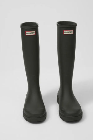 Unisex Downpour Tall Boot in Dark Olive