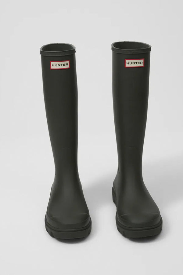 Unisex Downpour Tall Boot in Dark Olive