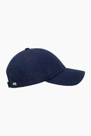 Dark Navy Wool Caps