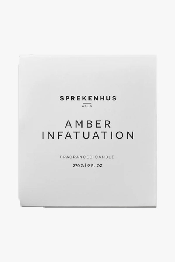 Scented Candle Amber Infatuation 270g