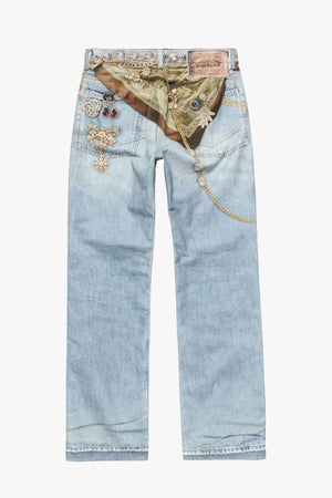 Printed Jeans