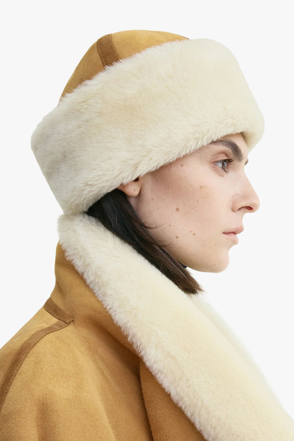 Shearling Winter Hat