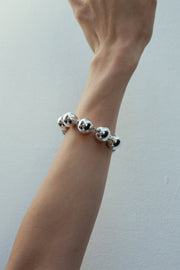 Silver Sphere Bracelet