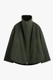 Zipped Funnel Jacket