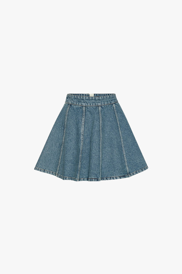 Denim Mini Skirt