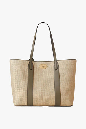 Bayswater Tote Raffia & Leather
