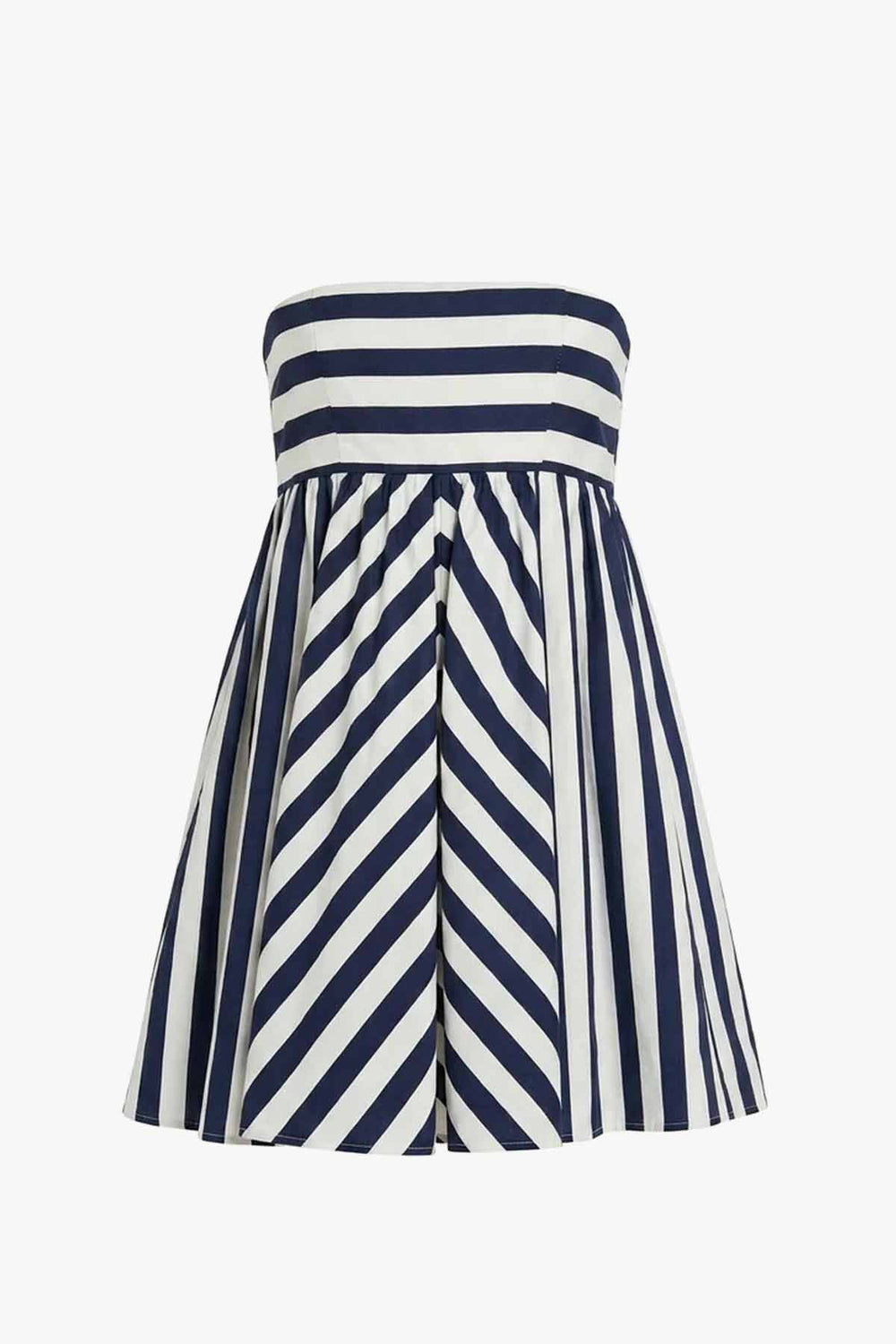 Striped Tube Mini Dress