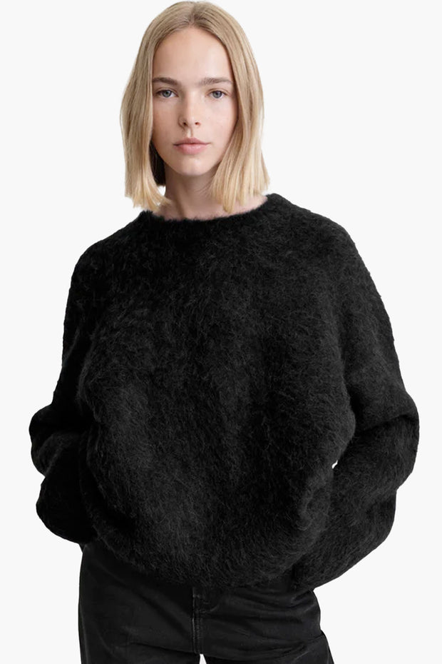 Boxy Alpaca Knit